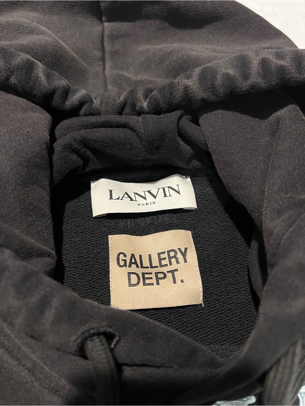 Lanvin Gallery Dept collab hoodie XL - Picture 2 of 6